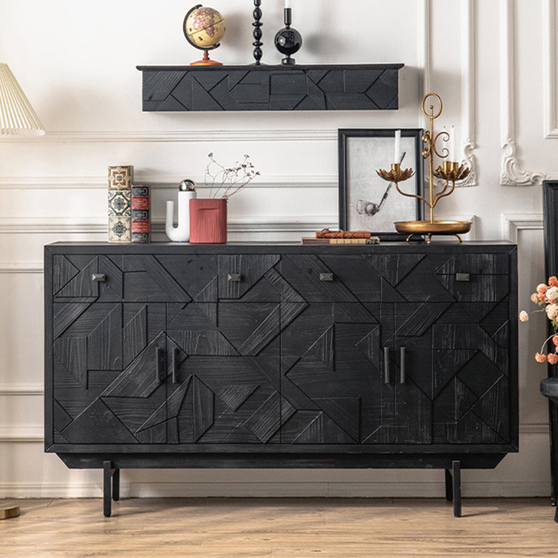 Buffet noir American Vintage Luxury