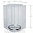 Four-Sided Revolving 14"W x 20"H Pegboard Counter Display w/ 32 4" Hooks