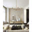 Henton 6 - Light Dimmable Wagon Wheel Chandelier-330678278-330010119