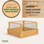 Wood Raised Garden Bed
