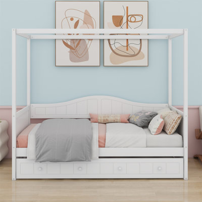 Canopy Bed With Trundle Bed