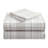 Modern & Contemporary Cotton Machine Woven Plaid Comforter-65981397-65981398