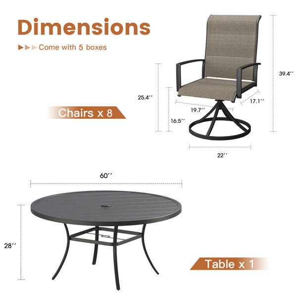 Dimensions du produit