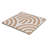 Verity Waves 8" x 8" Patterned Porcelain Floor and Wall Tile-113662562