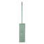 JVL Extended Microfibre Mop – Flat Floor Cleaner with Long Handle – Machine Washable & Reusable Cleaning Head – Green-131070459