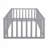 Wood Daybed Frame with Fence-591128208-591128213