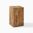 Hernest 11 inch MCM Old Elm Side Table for Living Room