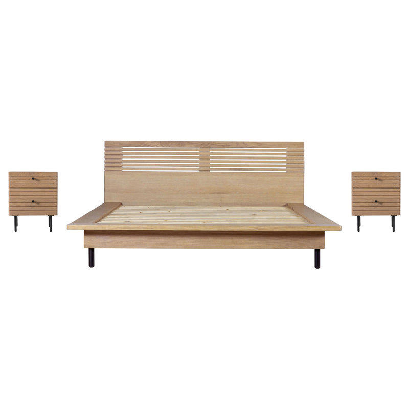 Greggery Solid Wood Piece Bedroom Set