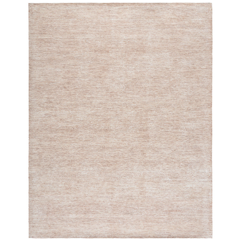 Soho Hand Tufted Viscose;Wool;Cotton Solid Color Indoor Rug, Rectangle 8' x 10'