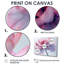 Rose et blanc chaud, souci, art mural-1314577784-1314577775