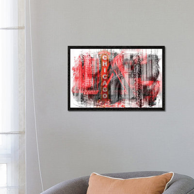 Chicago Geometric Mix No. 4 by Melanie Viola - Print on Canvas