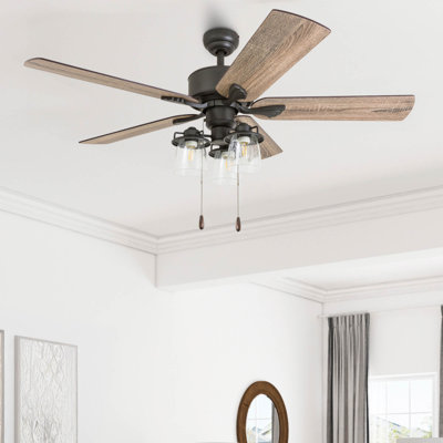 Ventilateur de plafond 52 po avec lumières DEL River Run