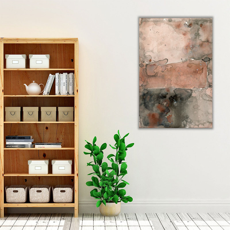 «Mud Play II», reproduction d'art sur toile, H 30 po x l 20 po