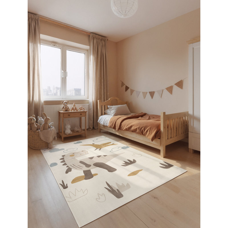 Hanse Home Kids Rug Dino, Childrens Carpet, Kids Room, Motive Rug For Child