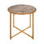 LA Cross Legs End Table