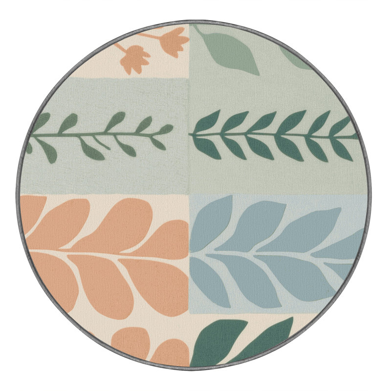 Autumn Drift Rug, Round 3'