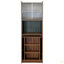 Bureau d'ordinateur pliant avec rangement