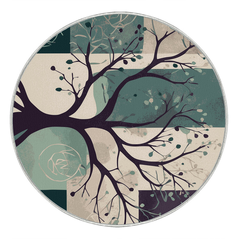 Tapis Luminous Overgrowth, Rond 6 pi