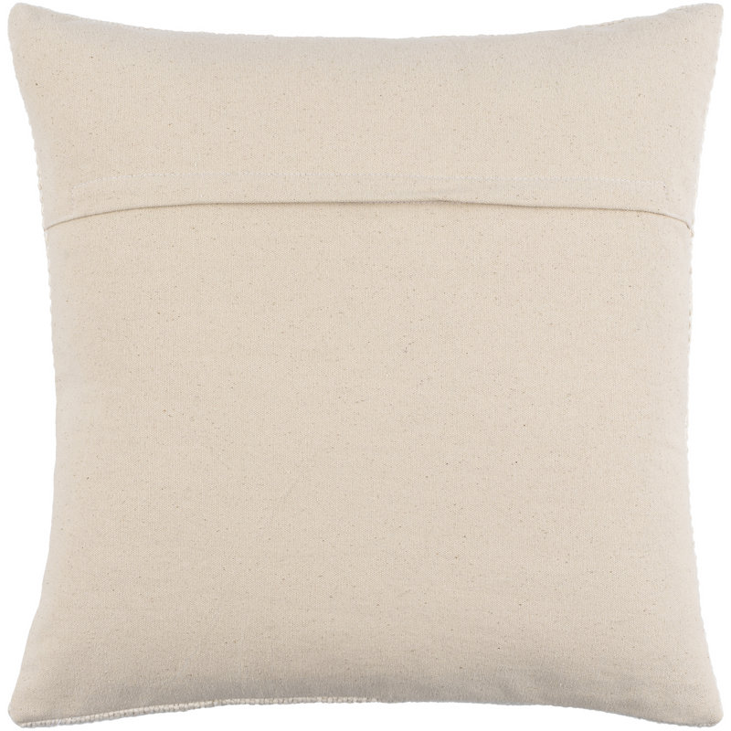 Housse et insert de coussin rectangulaire Keri, Duvet, Beige, 14 po x 22 po