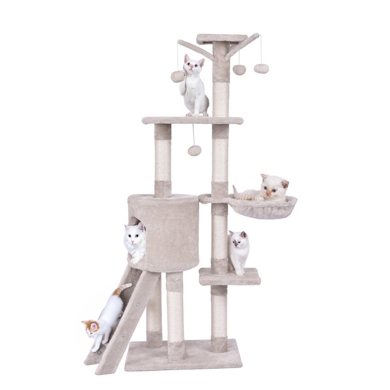 Raeville 140 cm H Cat Tree / Condo