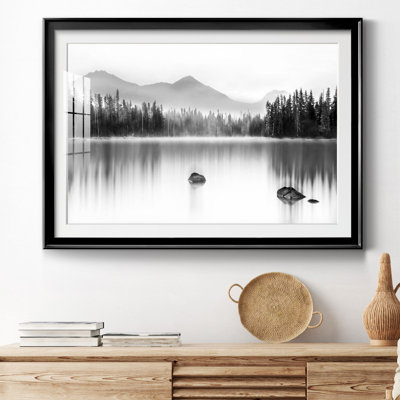 Mountain Reflection - Photographie avec cadre photo
