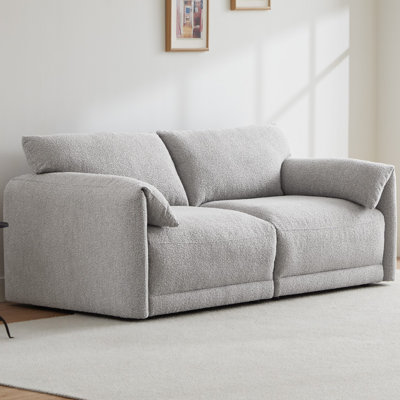 Bodhild 80.3'' Boucle 2-Piece Modular Sofa