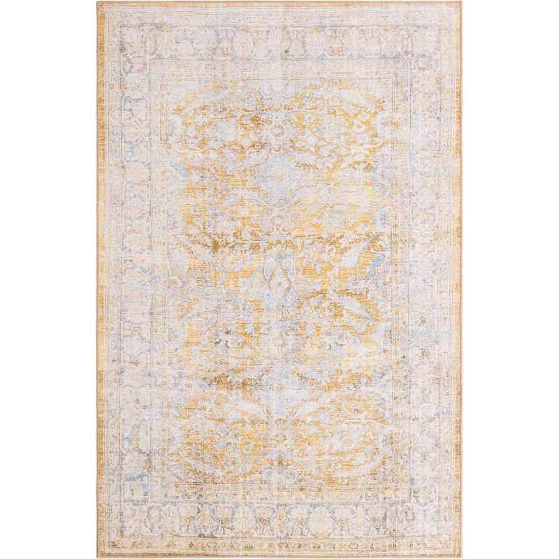 Mauri Chenille Oriental Indoor Rug, Rectangle 5' x 8'