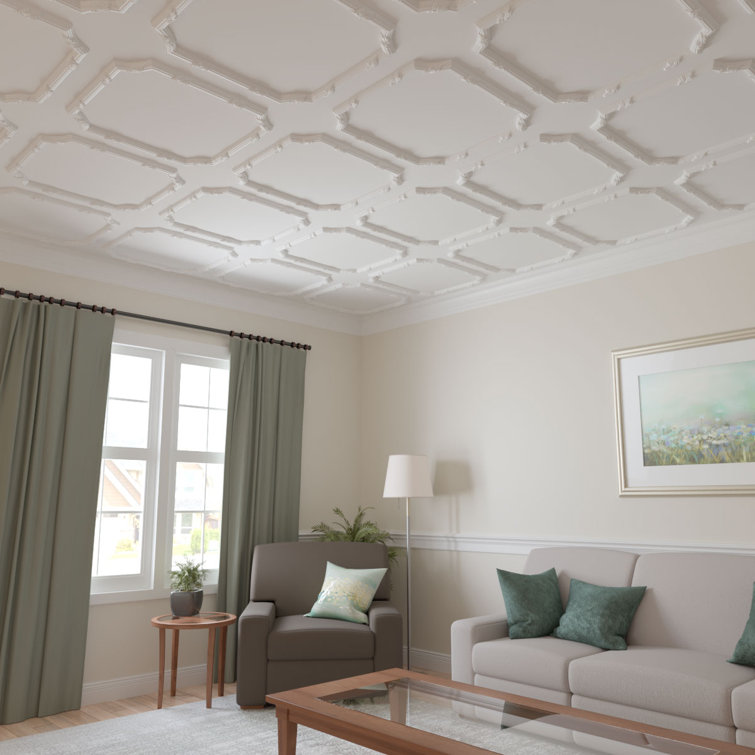 Moulure à panneau de feuilles d'acanthe Reeded