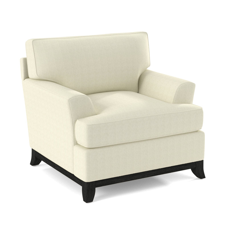 Oaks Way Armchair, Antique Black, Stone Crypton Performance; 0884-83