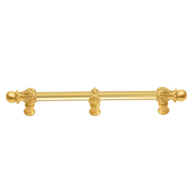 Acanthe avec 5/8 po de longueur lisse de style roman avec entretoise centrale