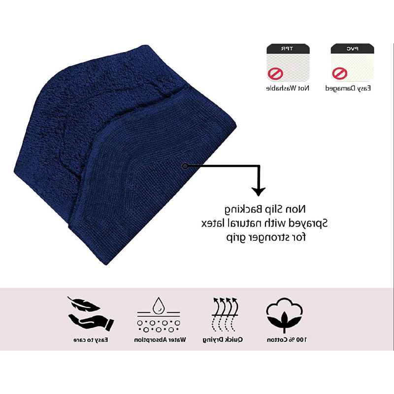 Cotton Non-Slip Bath Rug