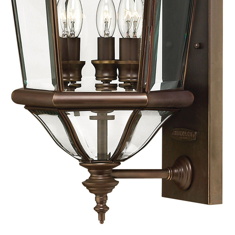 Augusta 3-Light Outdoor Wall Lantern