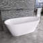 Baignoire de trempage autoportante en acrylique 63 po. X 29 po.