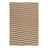 Holscomb Geometric Machine Woven Polypropylene Area Rug in Natural/Brown-494512695