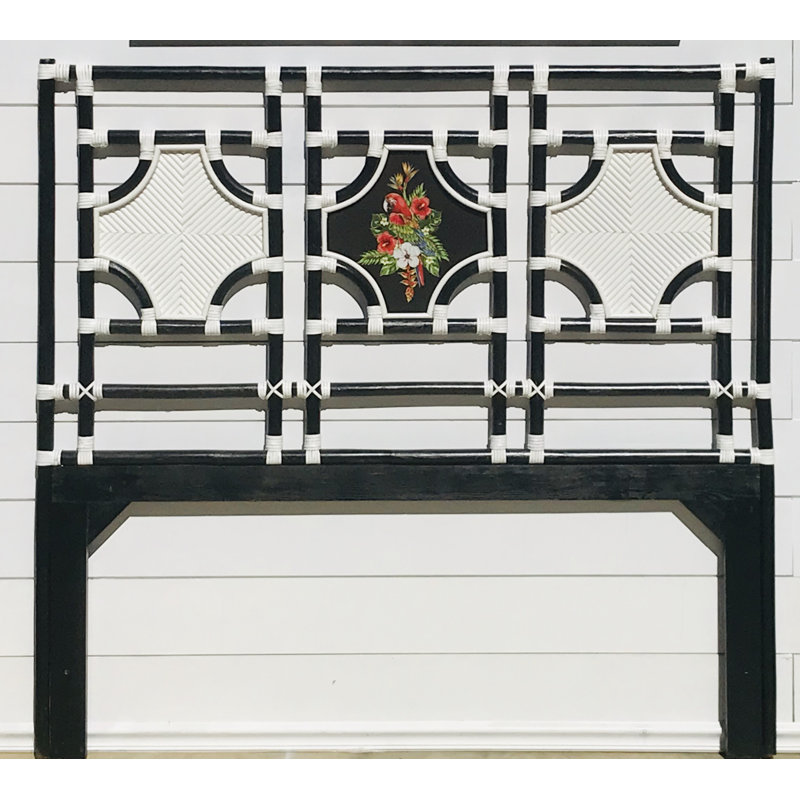 Polk Wicker Open-Frame Headboard