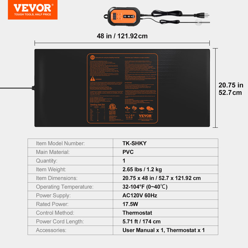 VEVOR 17.5 Watt Accessory
