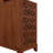 End Table with 3 Drawers, Corner Table with 2 Open Shelves, Tall Side Table for Bedroom and Corner-750459568