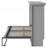 Murphy Bed with a Shelf
