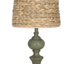 Maroa 49.8 Cm Green Resin Table Lamp