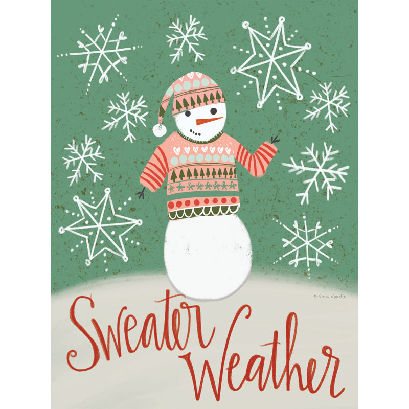 Sweat Weather par Katie Doucette, H 40 po x l 30 po
