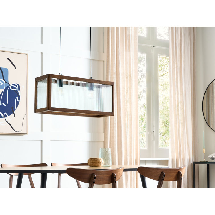 Ausma 2 -Light Square/Rectangle Linear Pendant
