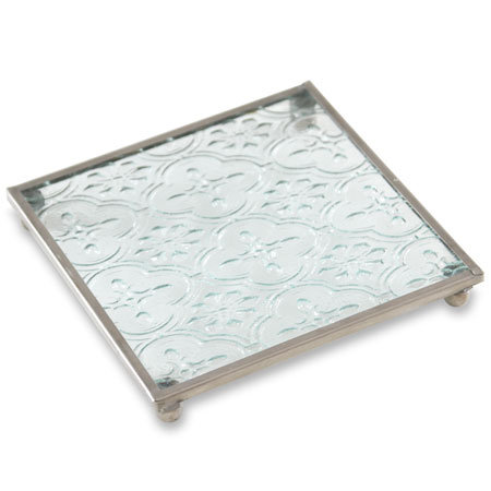 1'' H Glass Tabletop Dish
