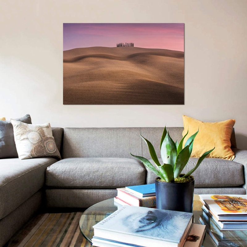 «Autumn in Tuscany IV», reproduction sur toile, H 40 po x l 60 po x P 1,5 po, Toile tendue, Pas de tapis