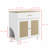 Pet Sideboard With Cat Scratching Pad And Drawer Modern Cabinet For Bedroom Shelf