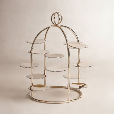 Grand High Tea Tower – 12 Cup Dessert & Appetizer Stand