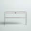 Console Allegonda avec 1 tiroir et structure en verre-1708180494