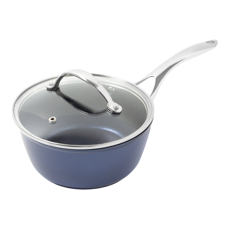 1.3L Non-Stick Aluminium Saucepan, Diameter (20cm)