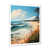 White Single Picture Framed