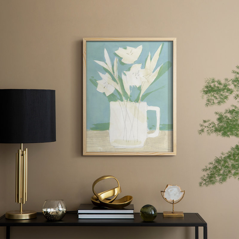 Reproduction encadrée Mute Spring Arrangement III - bois massif, H 11 po x l 9 po