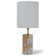 Jade and Brass Mini Cylinder Lamp